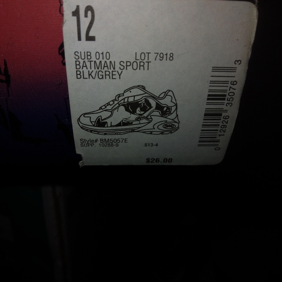 🎉HP🎉New Kids Batman Sneakers - Picture 13 of 13